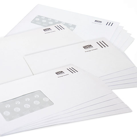 Postage Included Envelopes